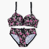 Floral Bra And Panty Sets - Nightylux