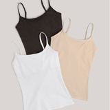 Pack of 3 Camisoles For Women - Nightylux