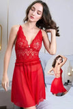 Red Nighty - Elegant and Sensuous Sleepwear for Women