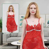 Red Nighty For Women - Nightylux